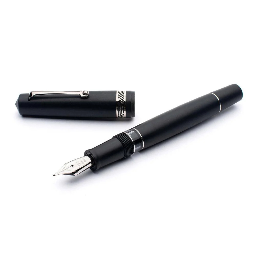 Leonardo Fountain Pen - Momento Magico (14K Gold) - Black Matte - New Edition (2022) - Image 5
