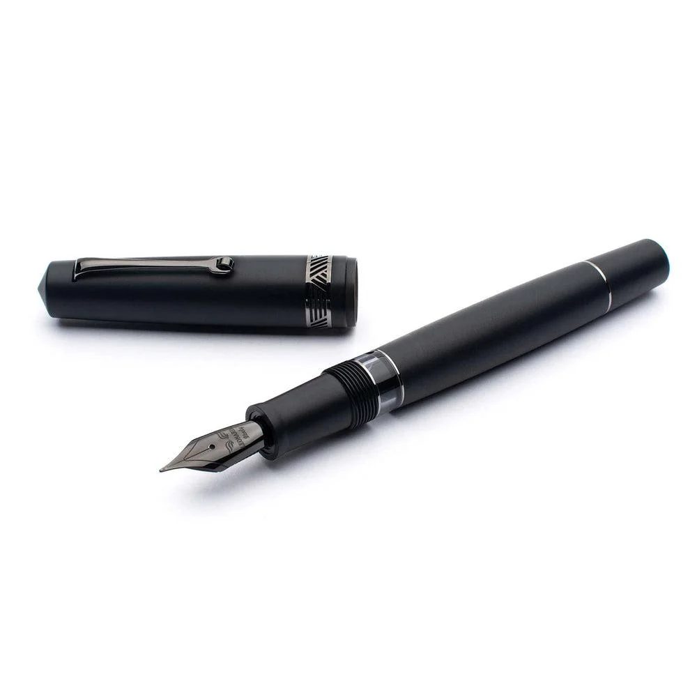 Leonardo Fountain Pen - Momento Magico (14K Gold) - Black Matte - New Edition (2022) - Image 7