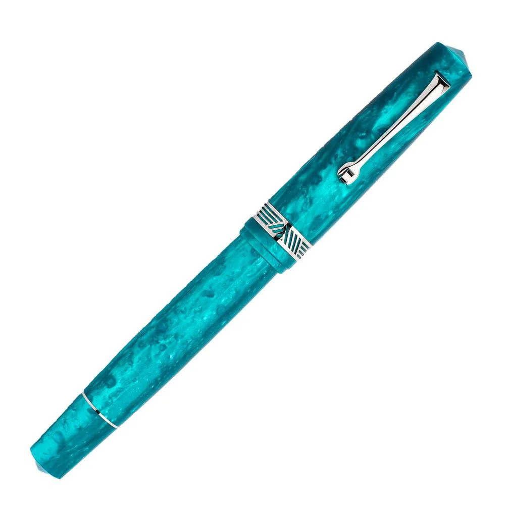 Leonardo Fountain Pen - Momento Magico (14K Gold) - Emerald Gold (2022) - Image 4