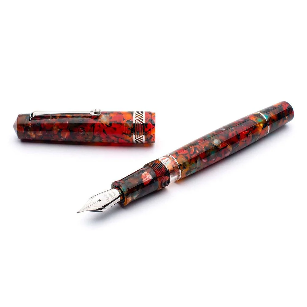 Leonardo Fountain Pen - Momento Magico (14K Gold) - Millefiori - New Edition (2022) - Image 4