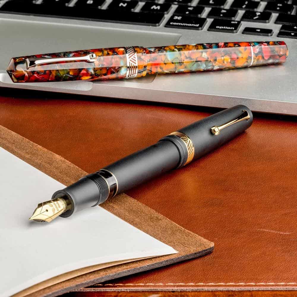 Leonardo Fountain Pen - Momento Magico (14K Gold) - Millefiori - New Edition (2022) - Image 6