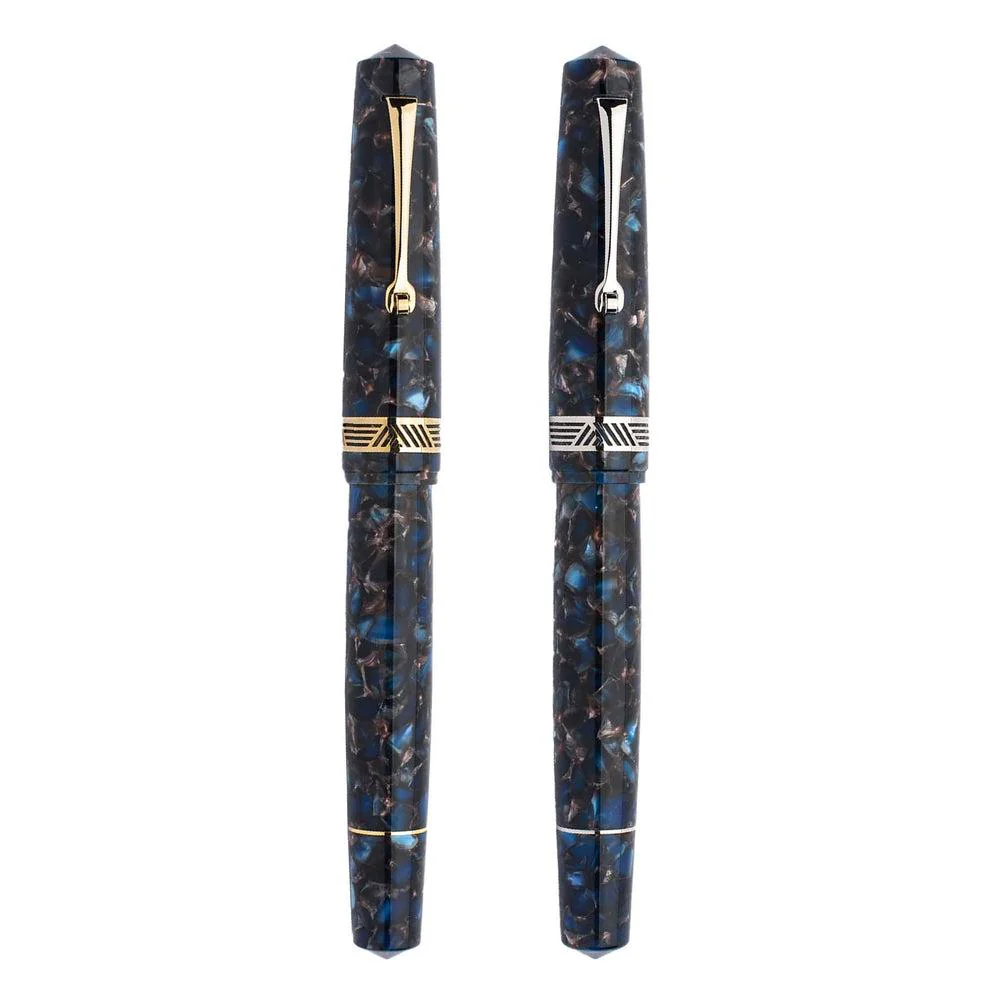 Leonardo Fountain Pen - Momento Magico (14K Gold) - Pietra Salata - New Edition (2022) - Image 2