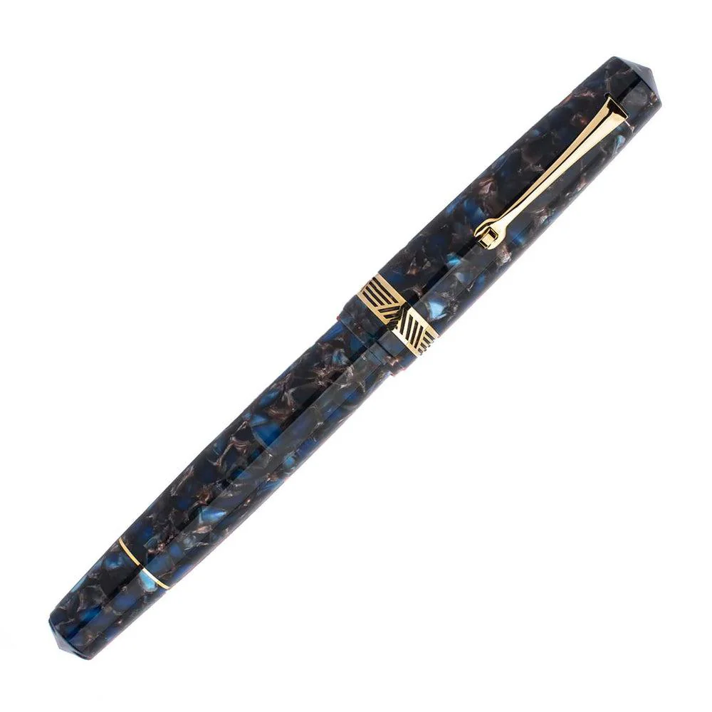 Leonardo Fountain Pen - Momento Magico (14K Gold) - Pietra Salata - New Edition (2022) - Image 6