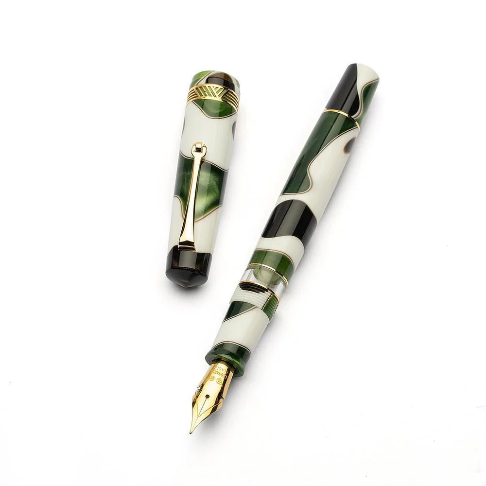 Leonardo Fountain Pen - Momento Magico - Foglia (Stainless Steel) - Image 4