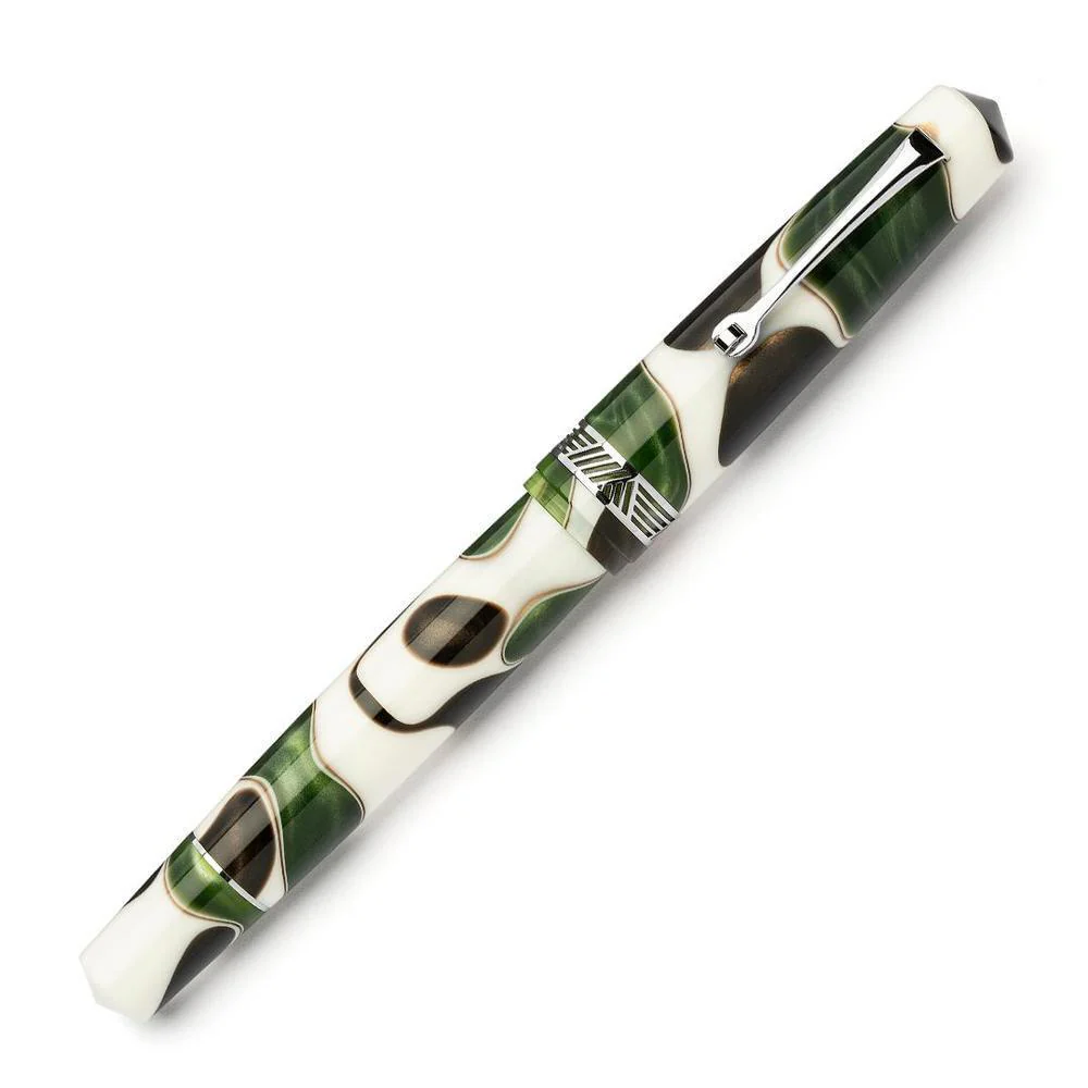 Leonardo Fountain Pen - Momento Magico - Foglia (Stainless Steel) - Image 5
