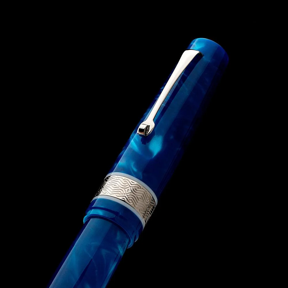 Leonardo Fountain Pen - Momento Magico (Stainless Steel) - Pithecusa - Image 10