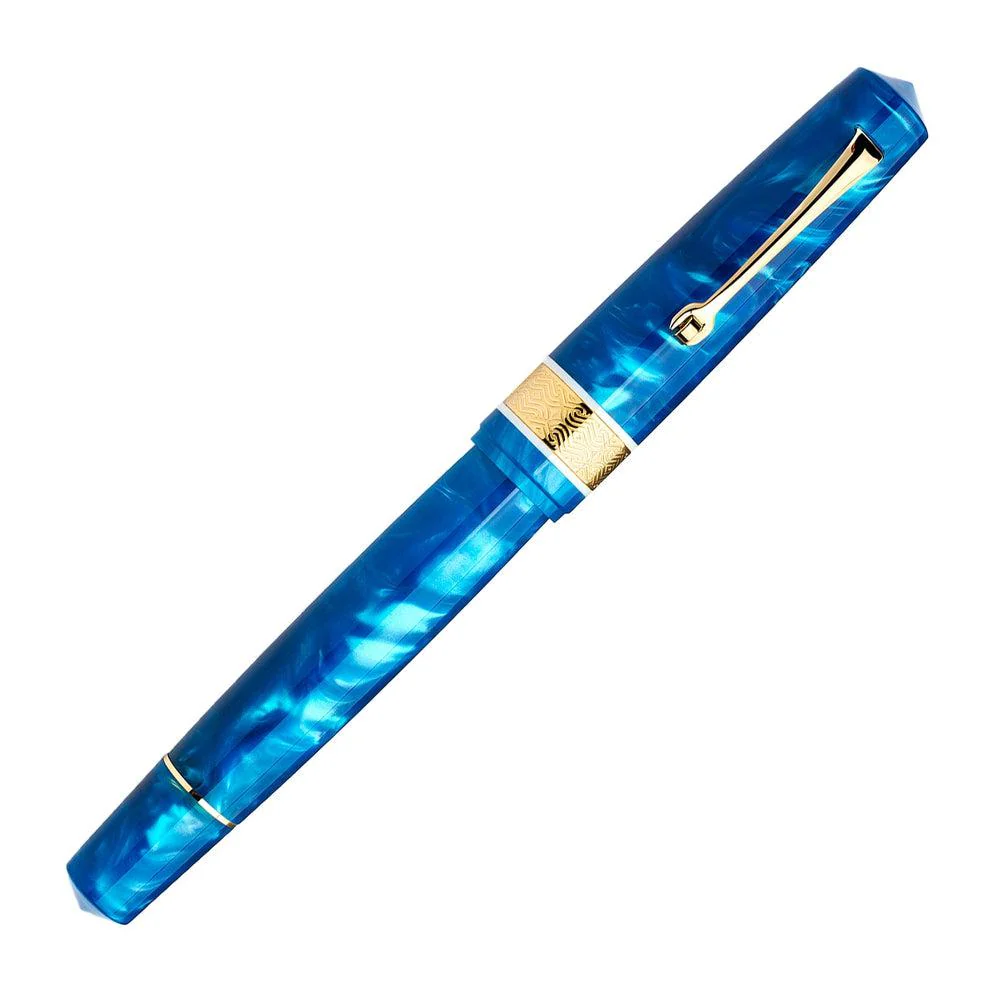 Leonardo Fountain Pen - Momento Magico (Stainless Steel) - Pithecusa - Image 5
