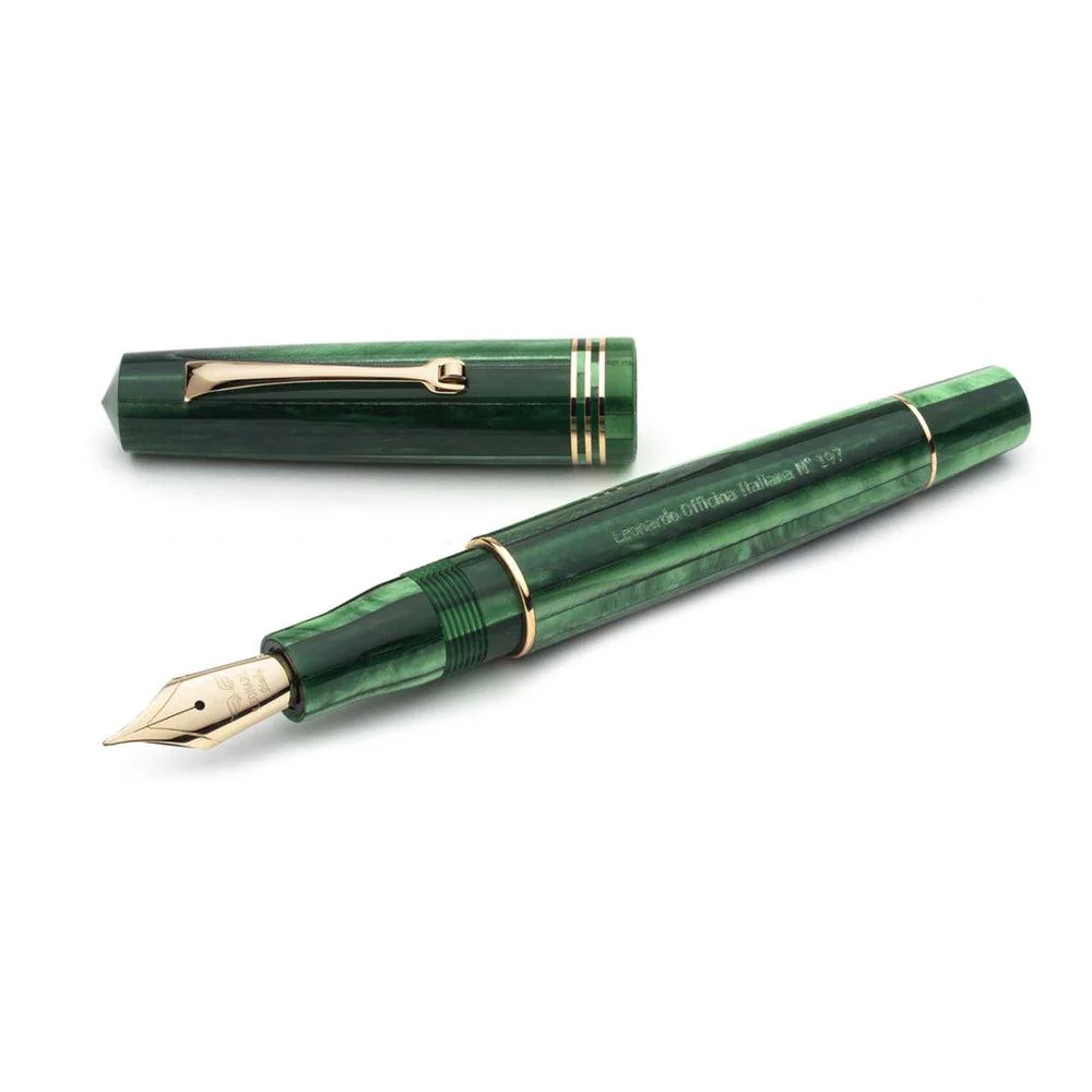 Leonardo Fountain Pen - Momento Zero (14K Gold) - Alga - Image 3