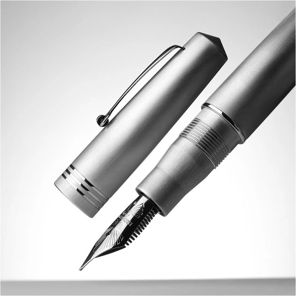 Leonardo Fountain Pen - Momento Zero (14K Gold) - Aluminia - Limited Edition (2025) - Image 12