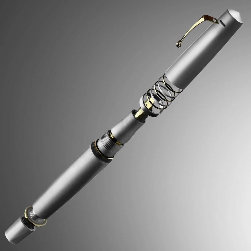 Leonardo Fountain Pen - Momento Zero (14K Gold) - Aluminia - Limited Edition (2025) - Image 2