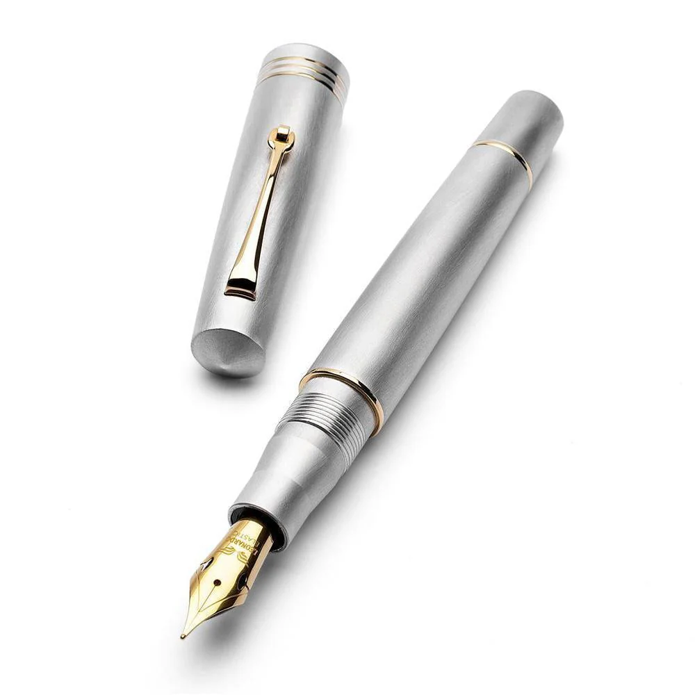 Leonardo Fountain Pen - Momento Zero (14K Gold) - Aluminia - Limited Edition (2025) - Image 4