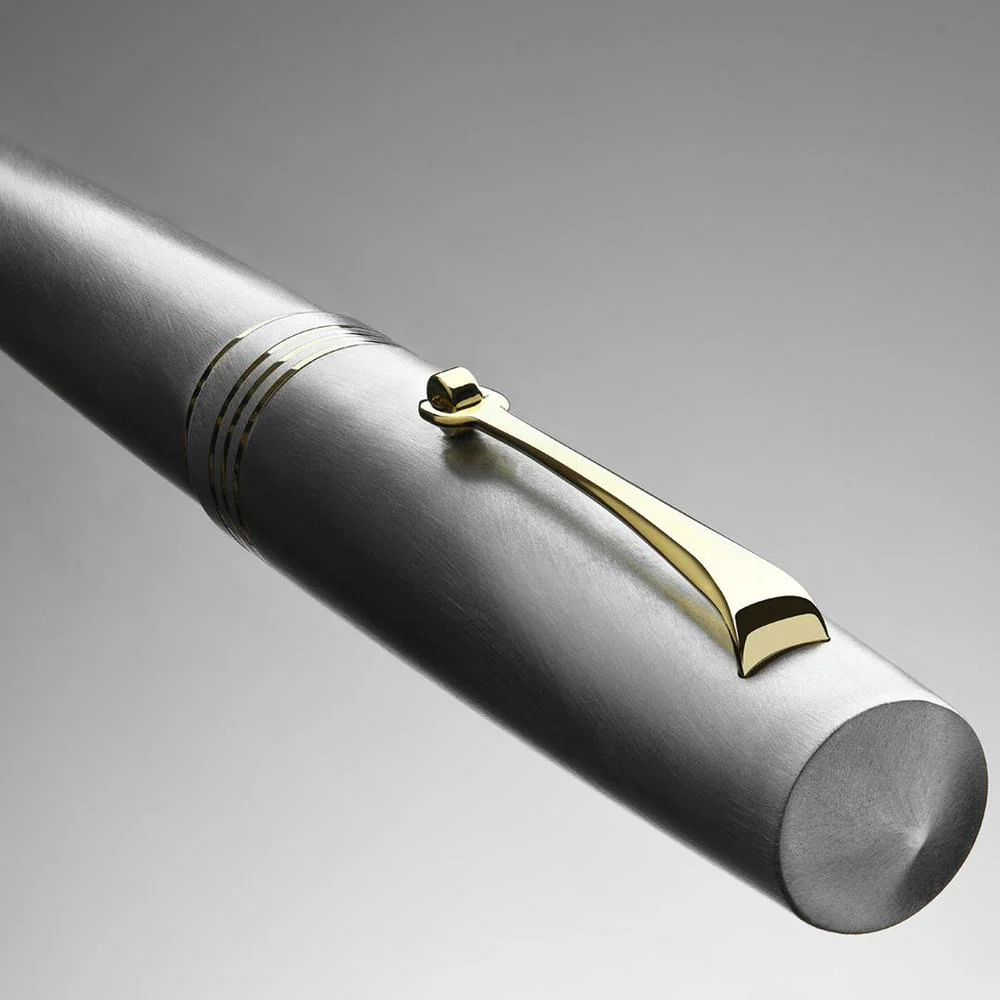 Leonardo Fountain Pen - Momento Zero (14K Gold) - Aluminia - Limited Edition (2025) - Image 7