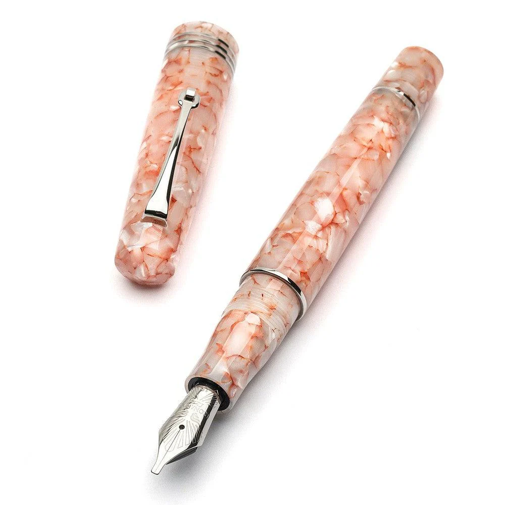 Leonardo Fountain Pen - Momento Zero (14K Gold) - Angel Skin - Image 4