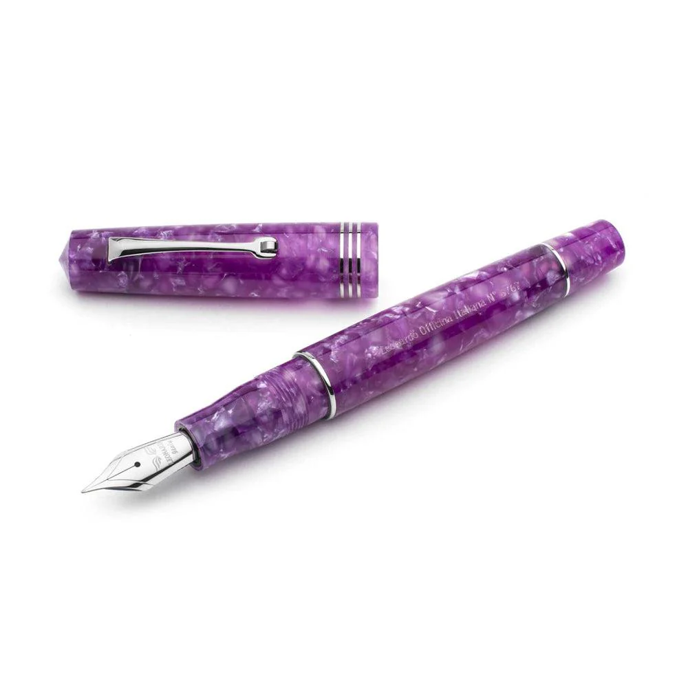 Leonardo Fountain Pen - Momento Zero (14K Gold) - Lavanda - Image 5