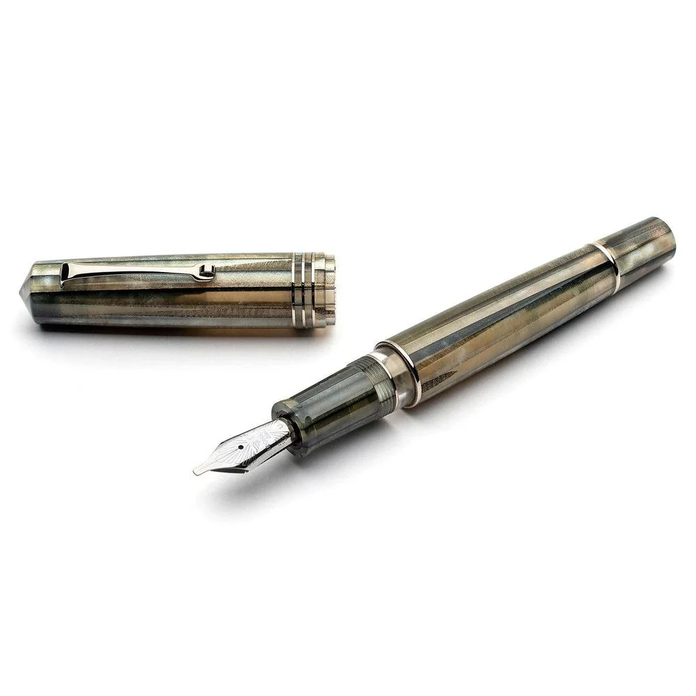 Leonardo Fountain Pen - Momento Zero Grande 2.0 (14K Gold) - Image 7
