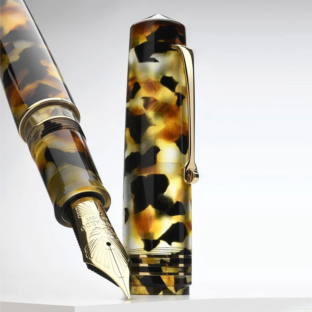 Leonardo Fountain Pen - Momento Zero Grande 2.0 - Sottobosco (14K Gold) - Image 2