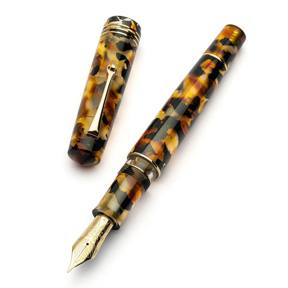Leonardo Fountain Pen - Momento Zero Grande 2.0 - Sottobosco (14K Gold) - Image 4