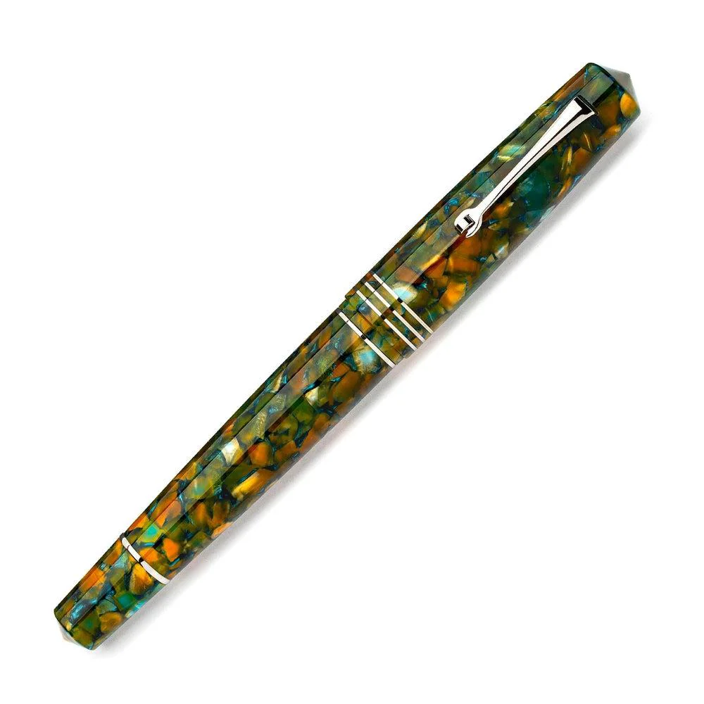 Leonardo Fountain Pen - Momento Zero Grande 2.0 (Stainless Steel) - Image 5