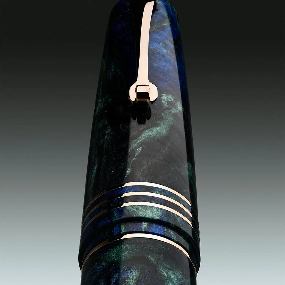 Leonardo Fountain Pen - Momento Zero Grande 2.0 - The Power of Flower (6mm, Stainless Steel) - Limited Edition (2025) - Image 10