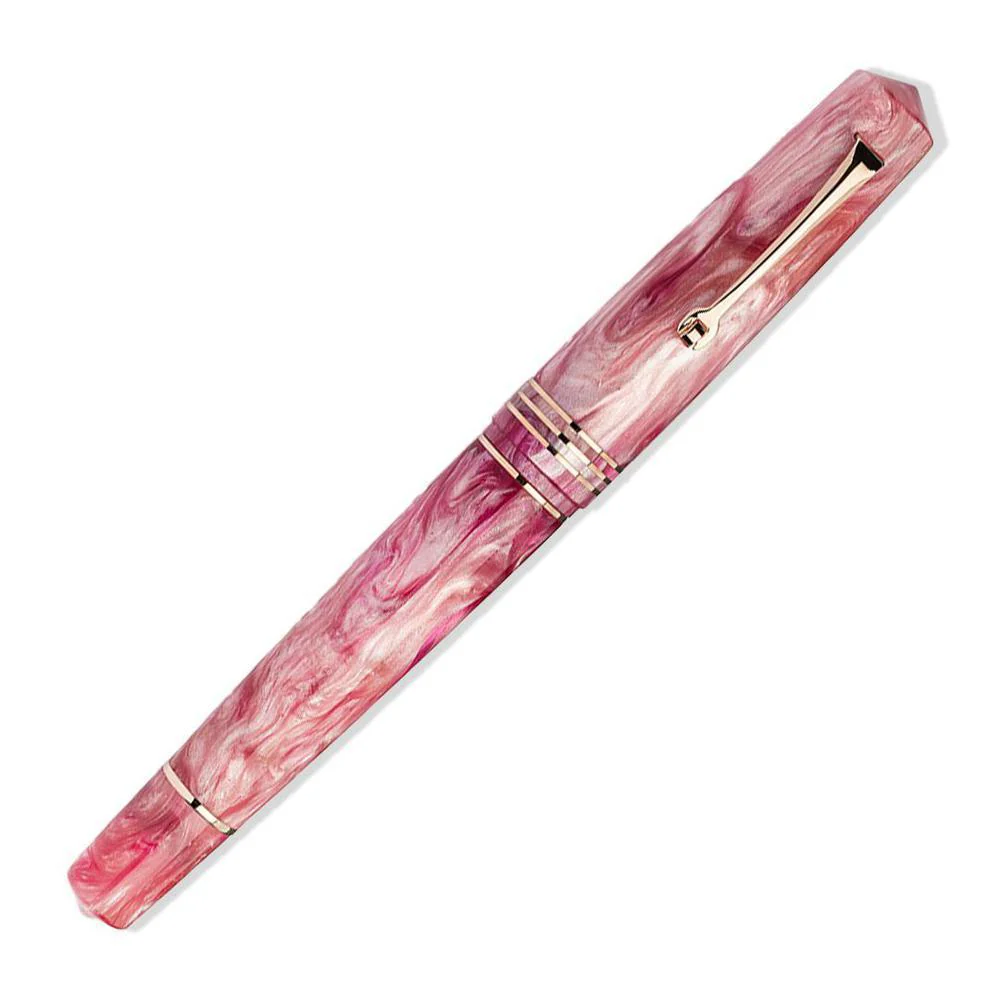 Leonardo Fountain Pen - Momento Zero Grande 2.0 - The Power of Flower (6mm, Stainless Steel) - Limited Edition (2025) - Image 2