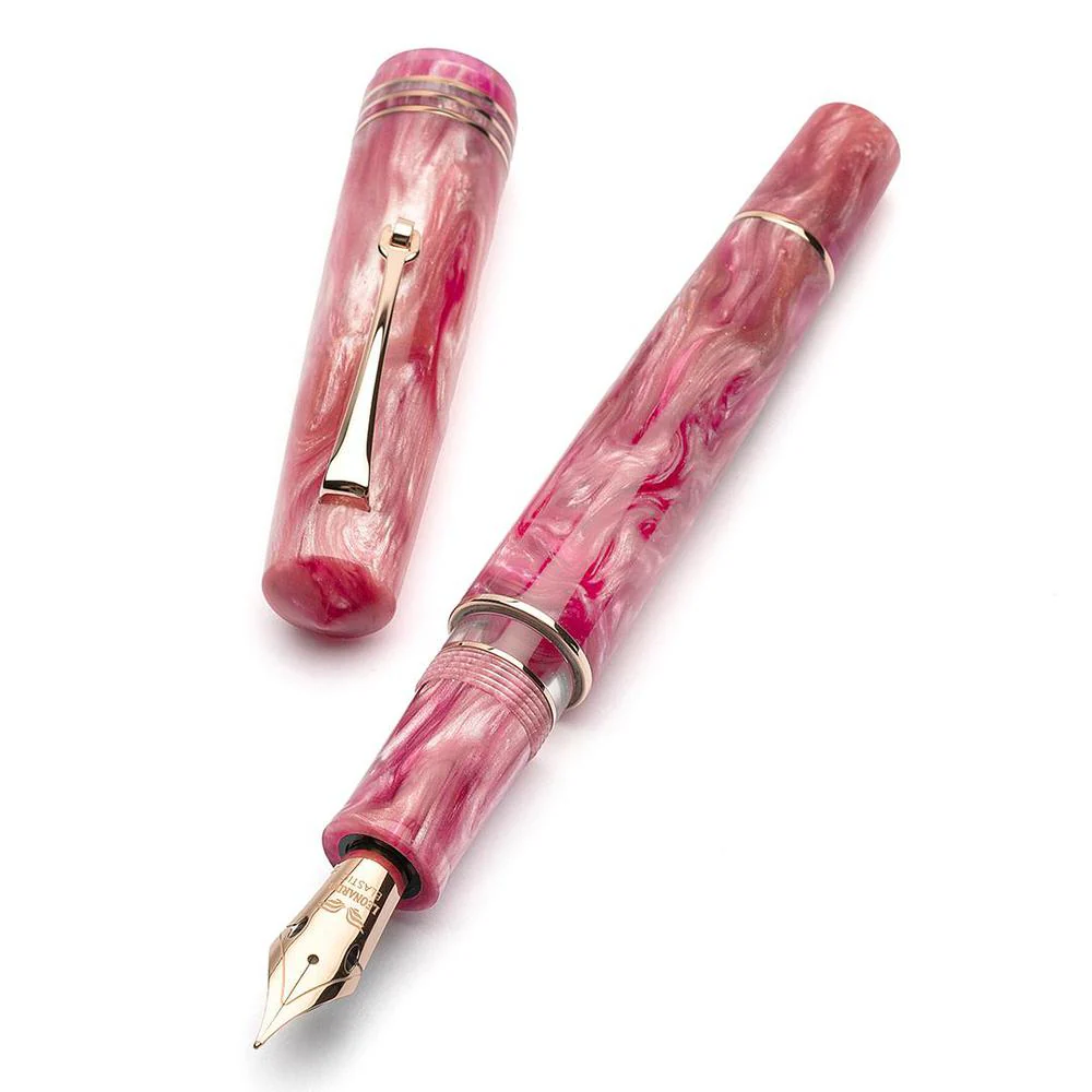 Leonardo Fountain Pen - Momento Zero Grande 2.0 - The Power of Flower (6mm, Stainless Steel) - Limited Edition (2025) - Image 3