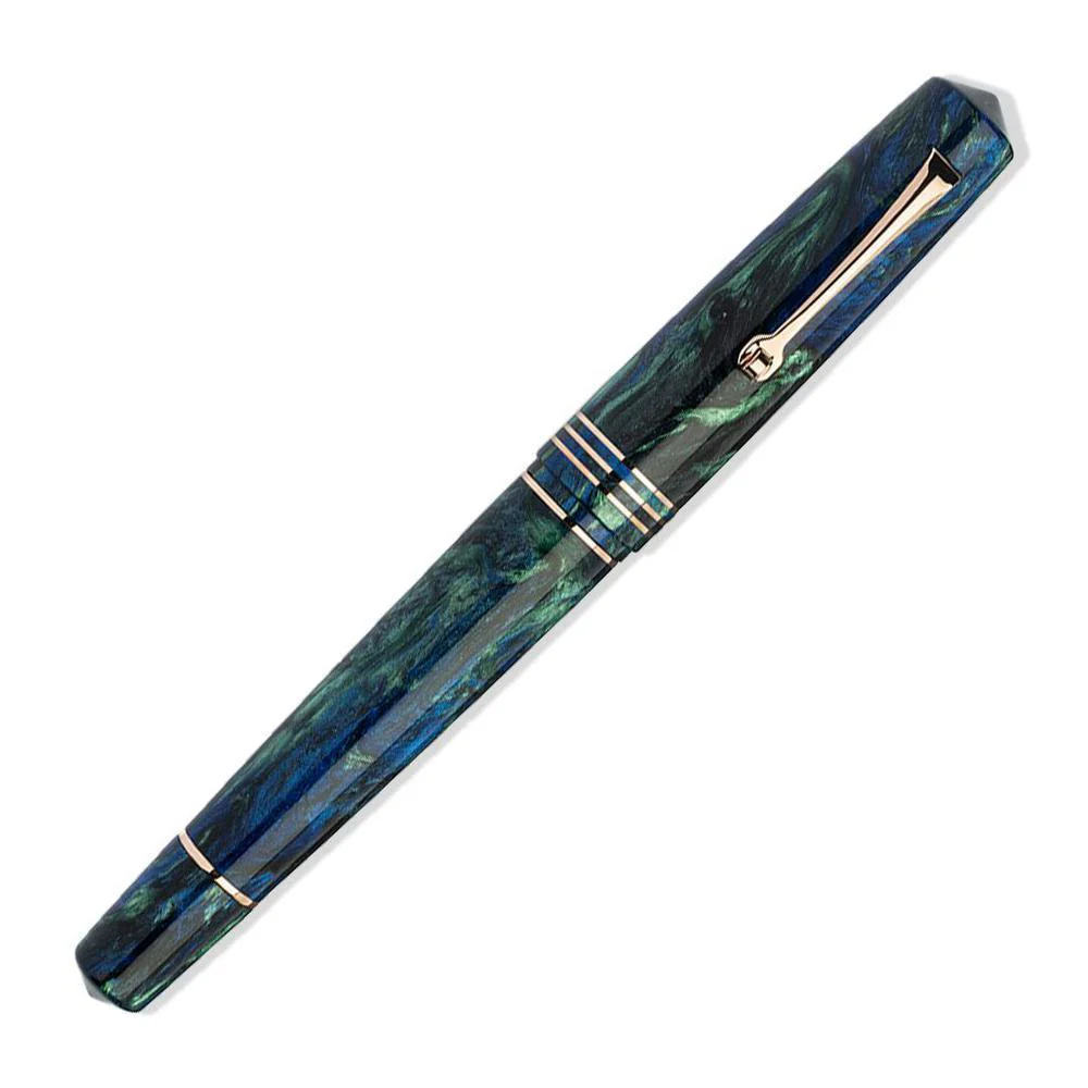 Leonardo Fountain Pen - Momento Zero Grande 2.0 - The Power of Flower (6mm, Stainless Steel) - Limited Edition (2025) - Image 9