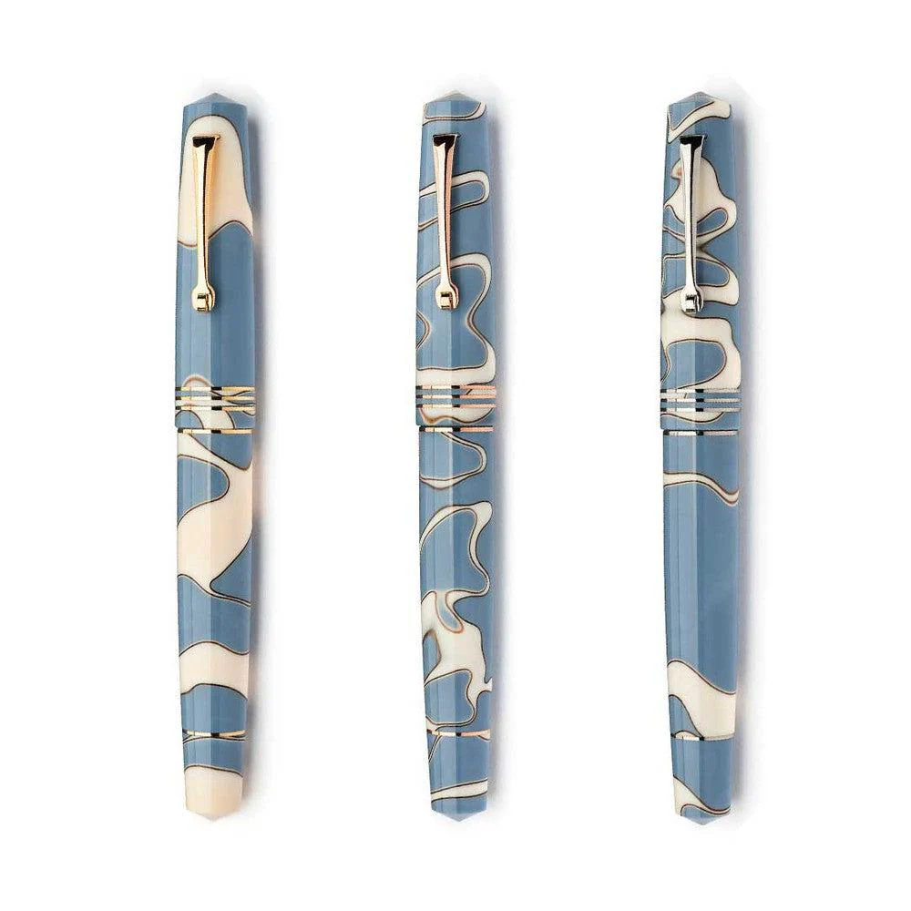 Leonardo Fountain Pen - Momento Zero Nuvola (14K Gold) - Image 2
