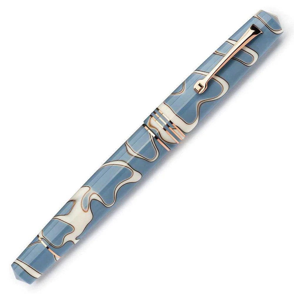 Leonardo Fountain Pen - Momento Zero Nuvola (14K Gold) - Image 6