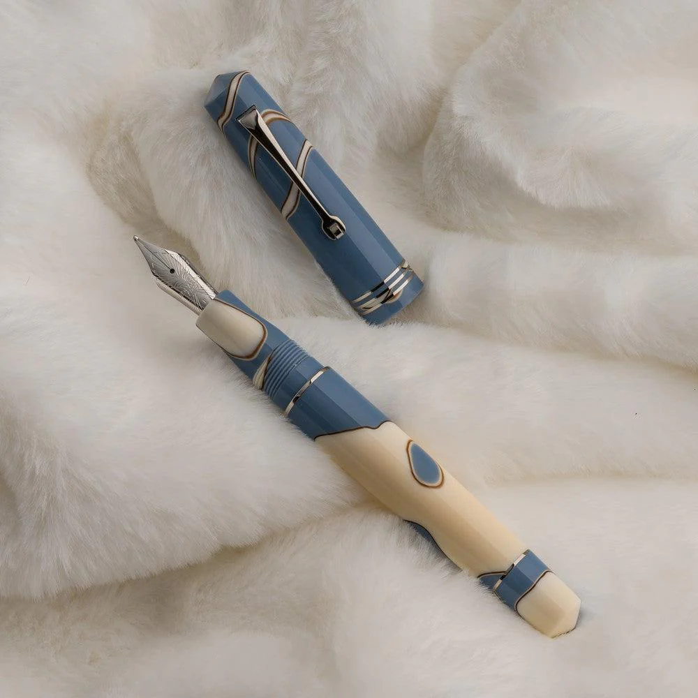 Leonardo Fountain Pen - Momento Zero Nuvola (Stainless Steel) - Image 10