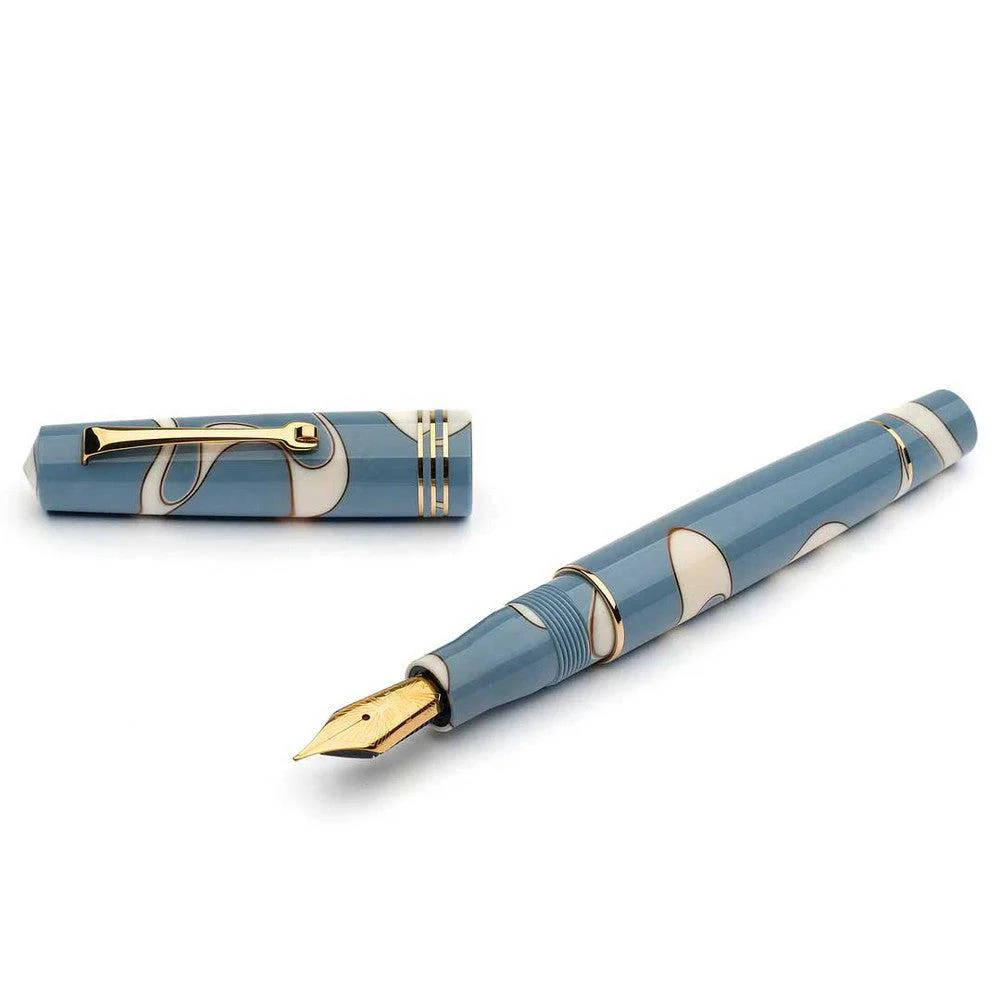 Leonardo Fountain Pen - Momento Zero Nuvola (Stainless Steel) - Image 4