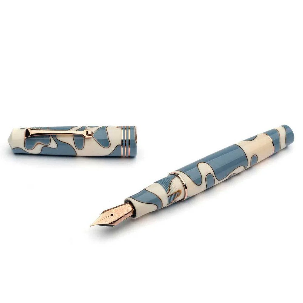 Leonardo Fountain Pen - Momento Zero Nuvola (Stainless Steel) - Image 6