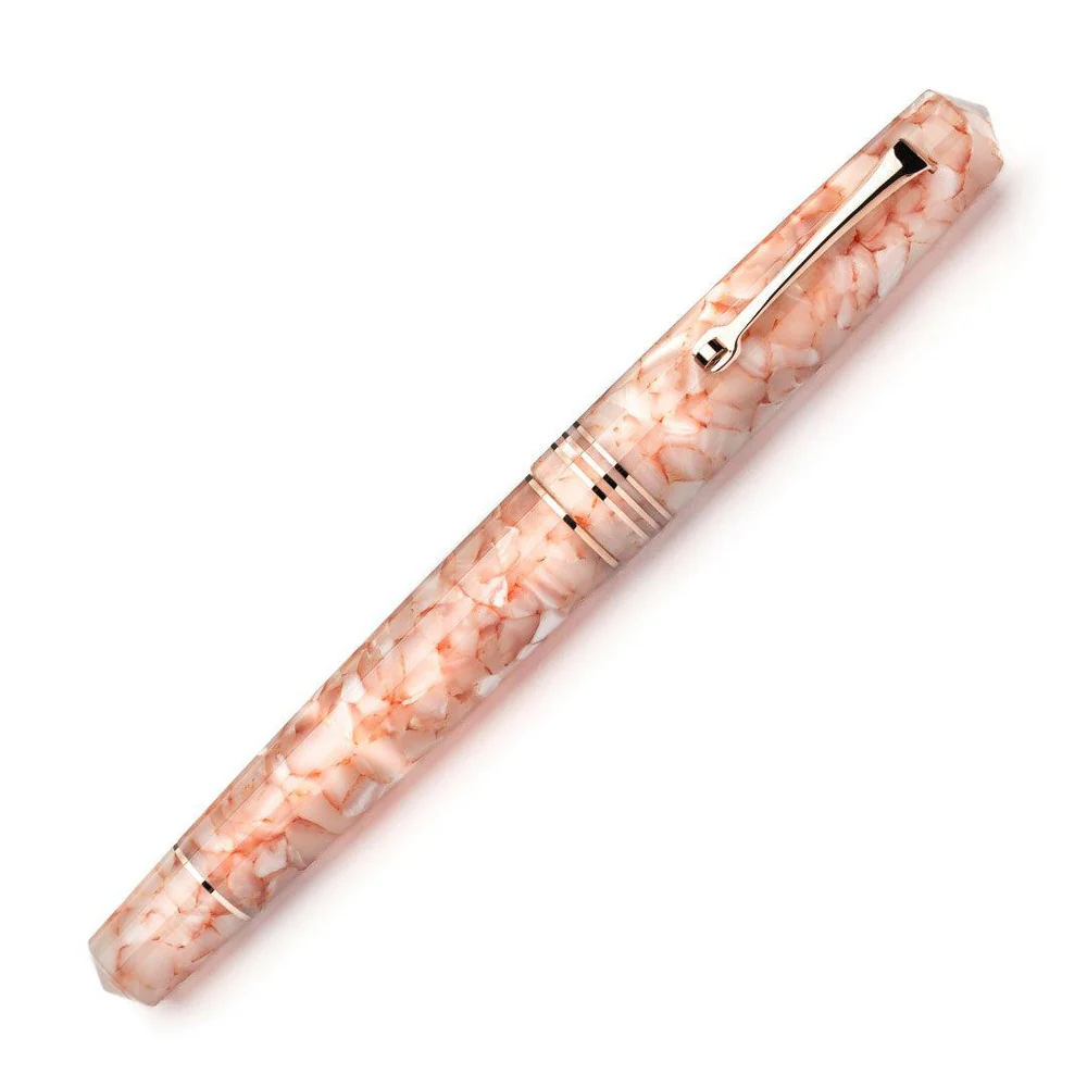 Leonardo Fountain Pen - Momento Zero (Stainless Steel) - Angel Skin - Image 3