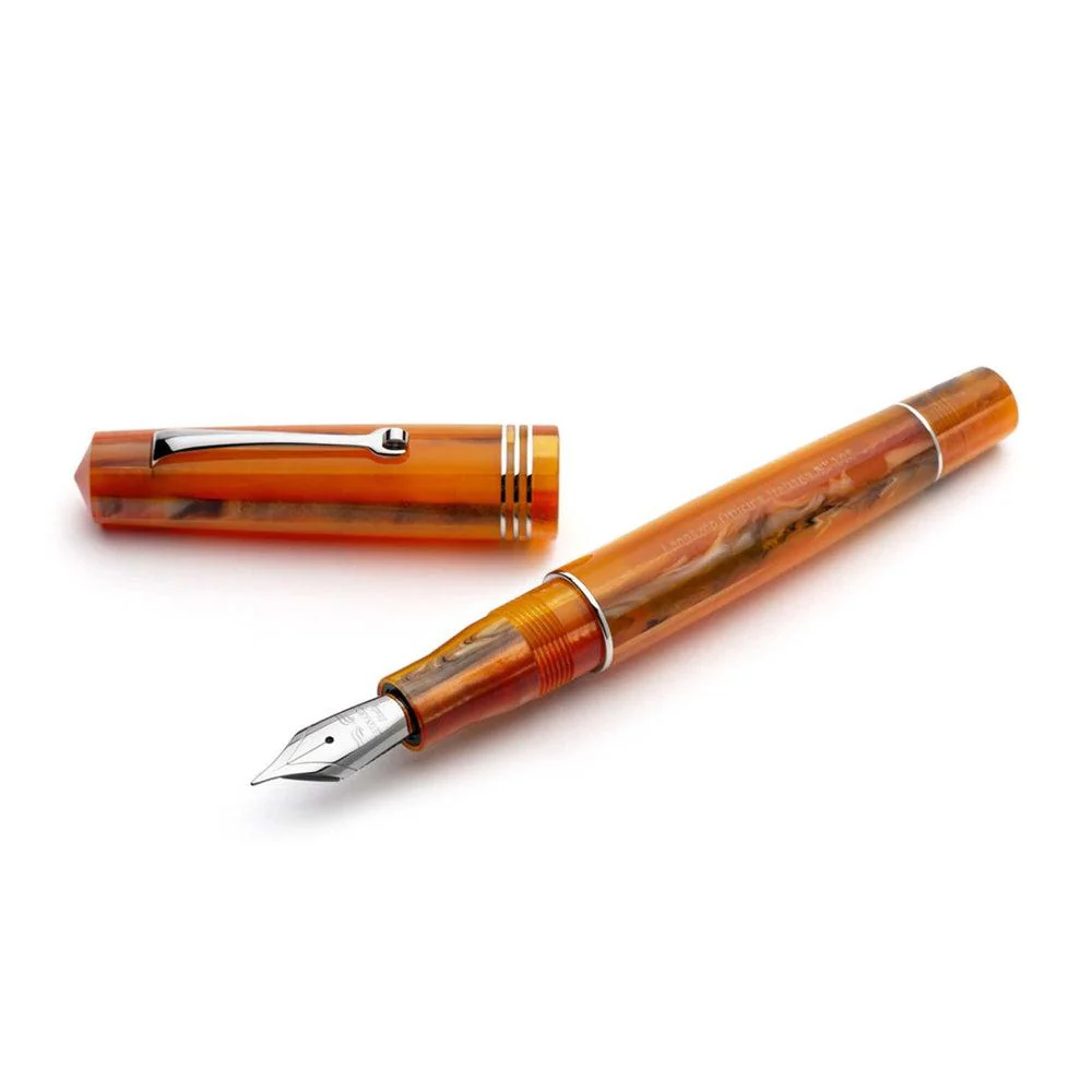Leonardo Fountain Pen - Momento Zero (Stainless Steel) - Mango - Image 4