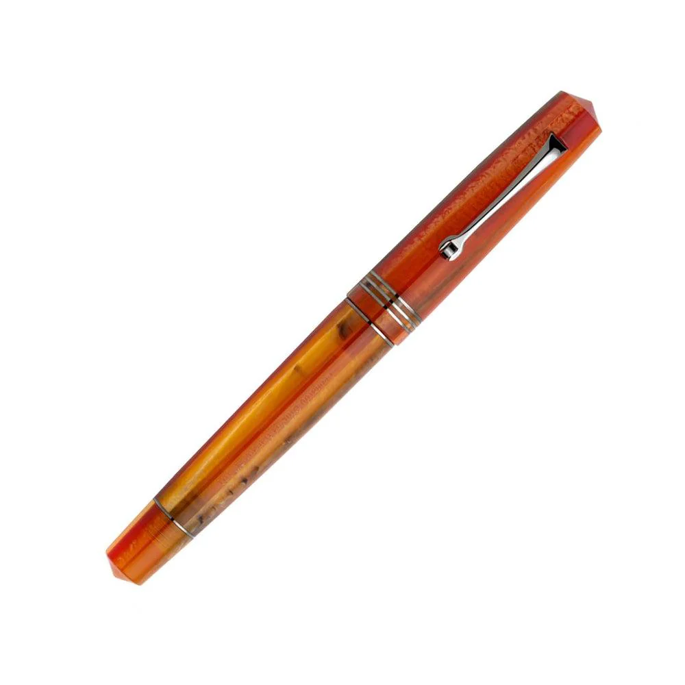 Leonardo Fountain Pen - Momento Zero (Stainless Steel) - Mango - Image 5