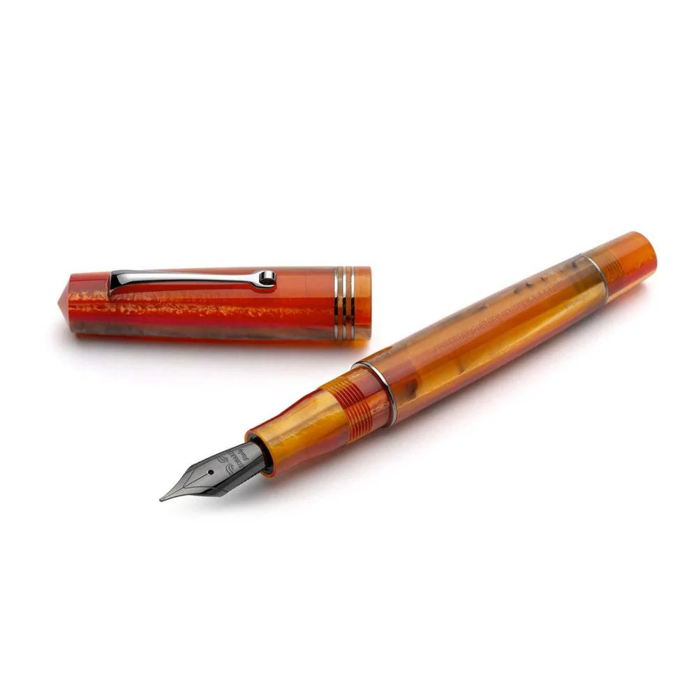 Leonardo Fountain Pen - Momento Zero (Stainless Steel) - Mango - Image 6