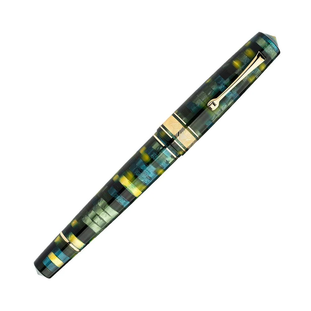 Leonardo Fountain Pen - Mosaico (14K Gold) - Image 17