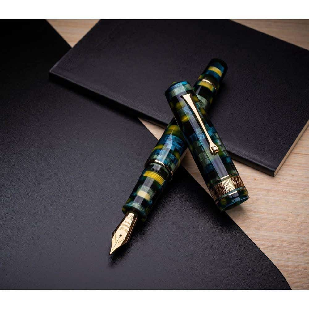 Leonardo Fountain Pen - Mosaico (14K Gold) - Image 19