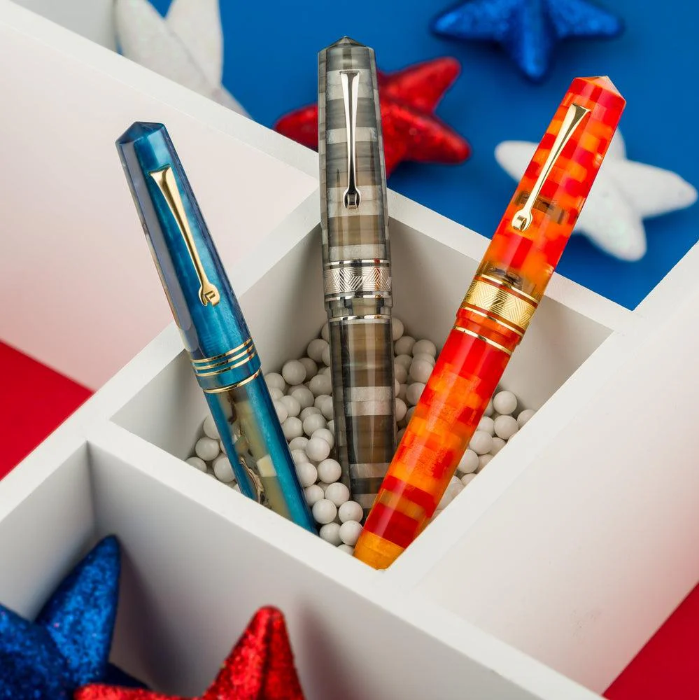 Leonardo Fountain Pen - Mosaico (14K Gold) - Image 2