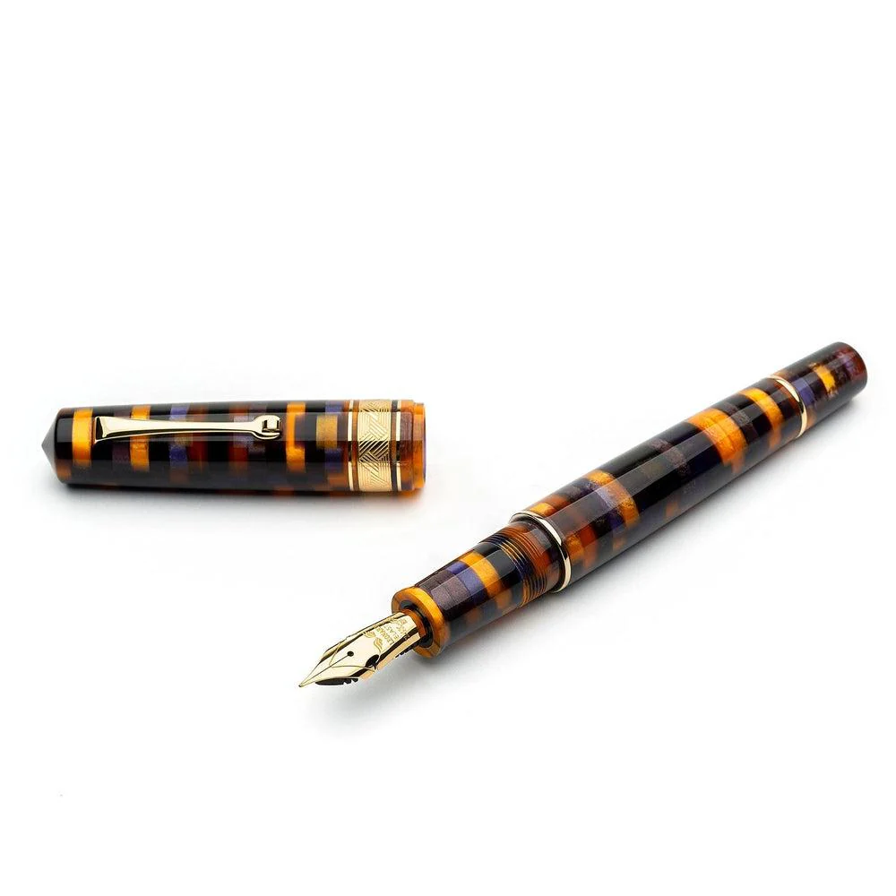 Leonardo Fountain Pen - Mosaico (14K Gold) - Image 23