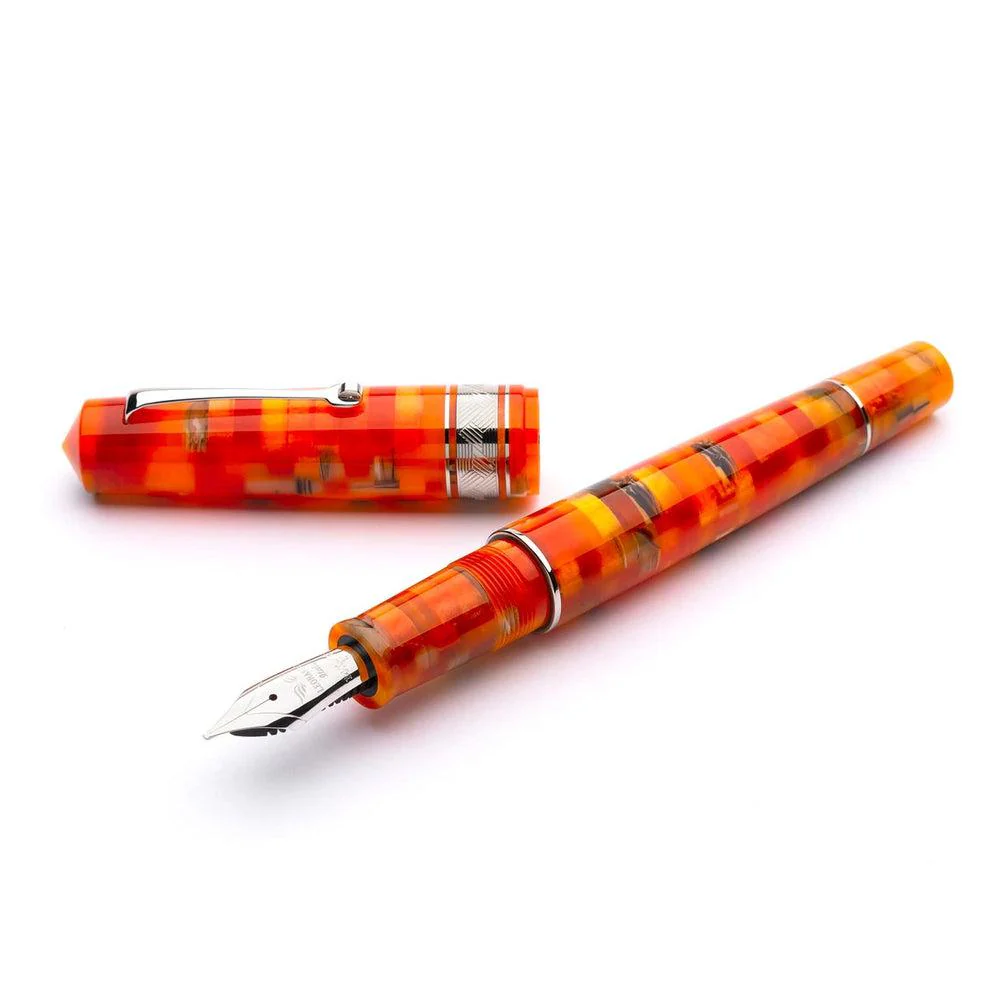 Leonardo Fountain Pen - Mosaico (14K Gold) - Image 4