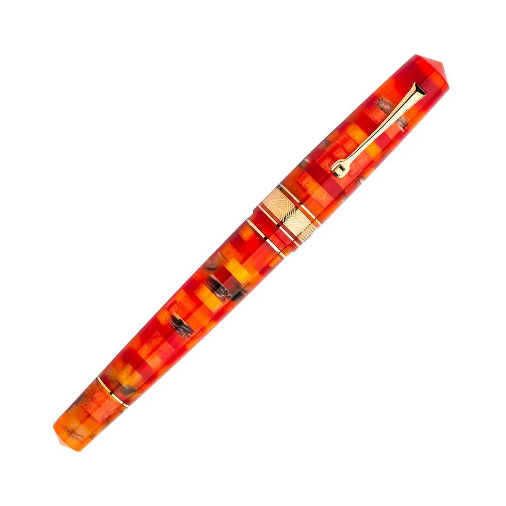Leonardo Fountain Pen - Mosaico (14K Gold) - Image 5