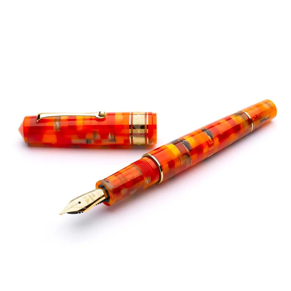 Leonardo Fountain Pen - Mosaico (Stainless Steel) - Image 12