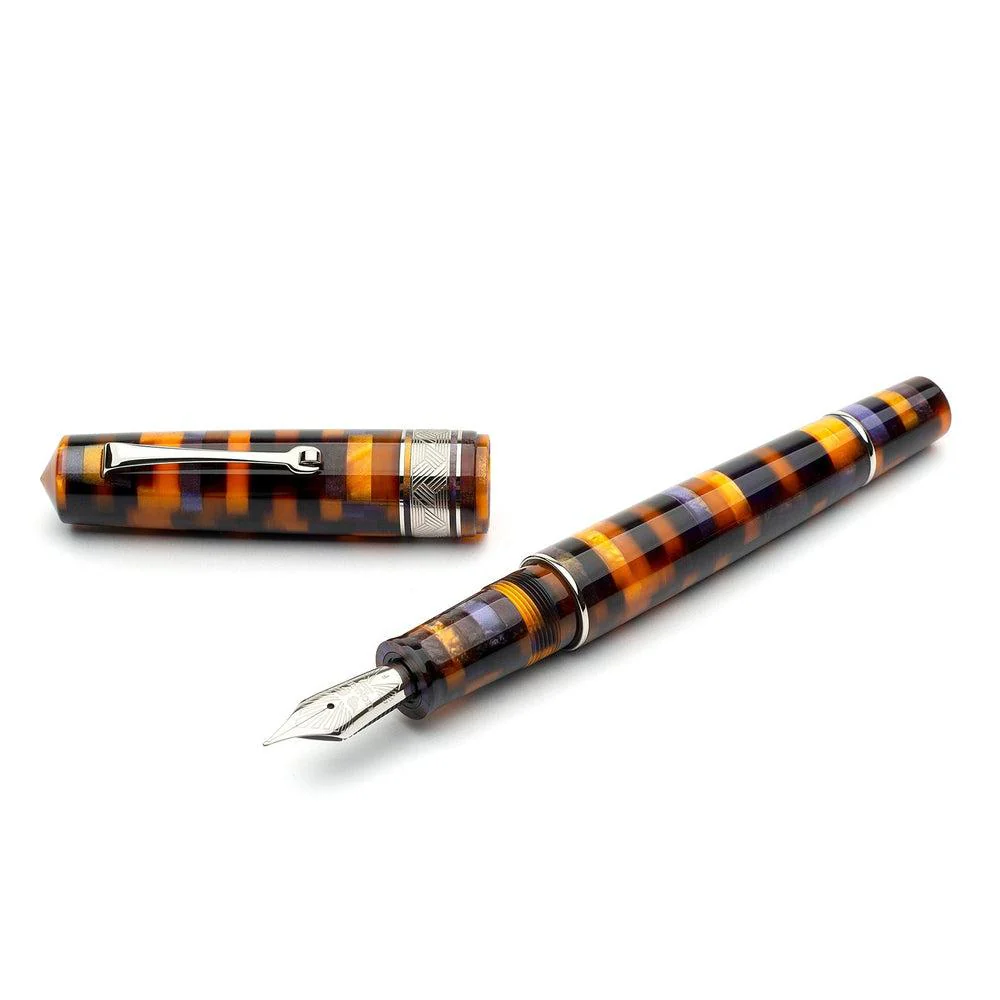 Leonardo Fountain Pen - Mosaico (Stainless Steel) - Image 16