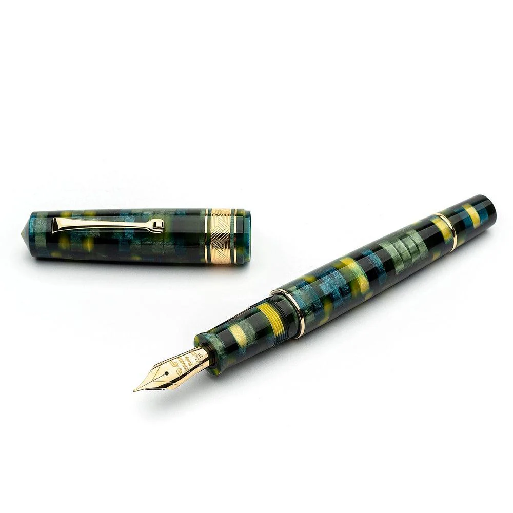 Leonardo Fountain Pen - Mosaico (Stainless Steel) - Image 22