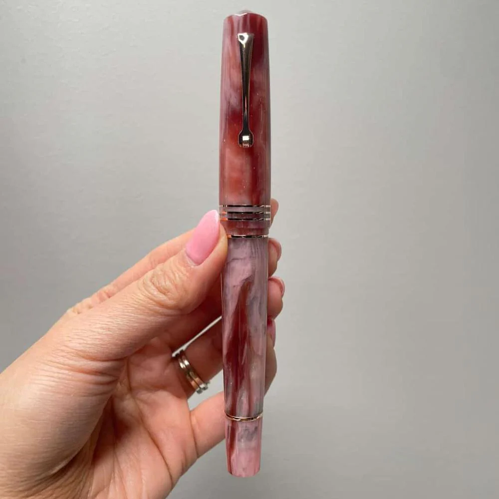 Leonardo × @karynalovestoplan - Momento Zero Grande 2.0 Winter Sunrise Fountain Pen Set - Image 6