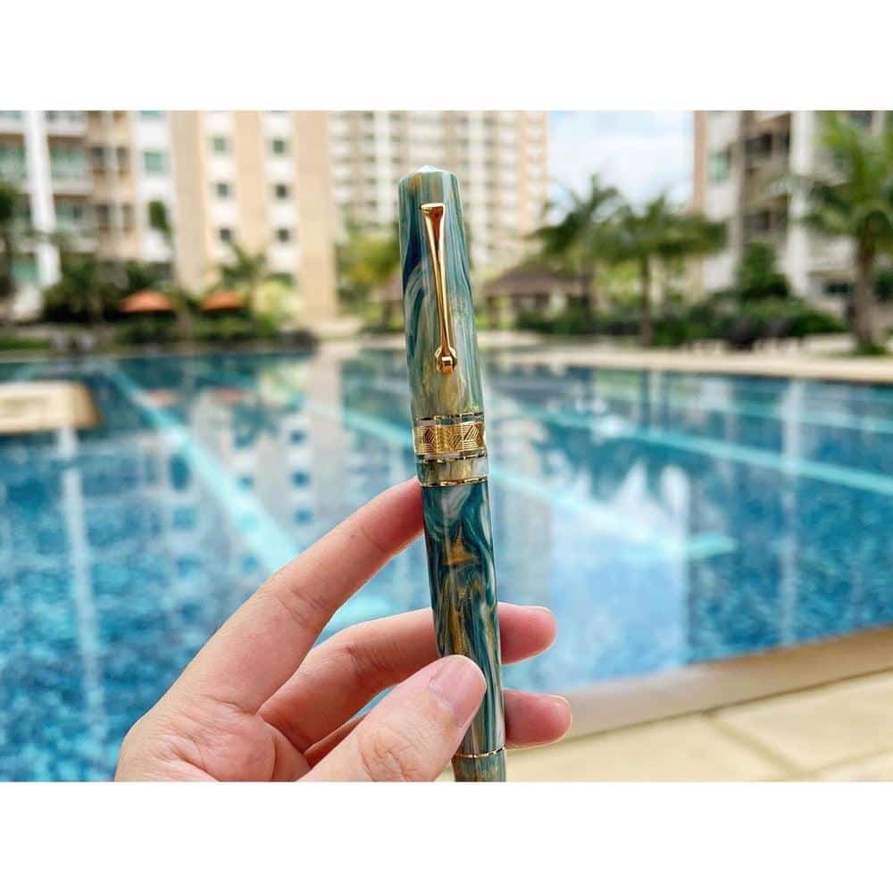 Leonardo × @micahfinds Paraiso (Maldives) Fountain Pen - Image 6