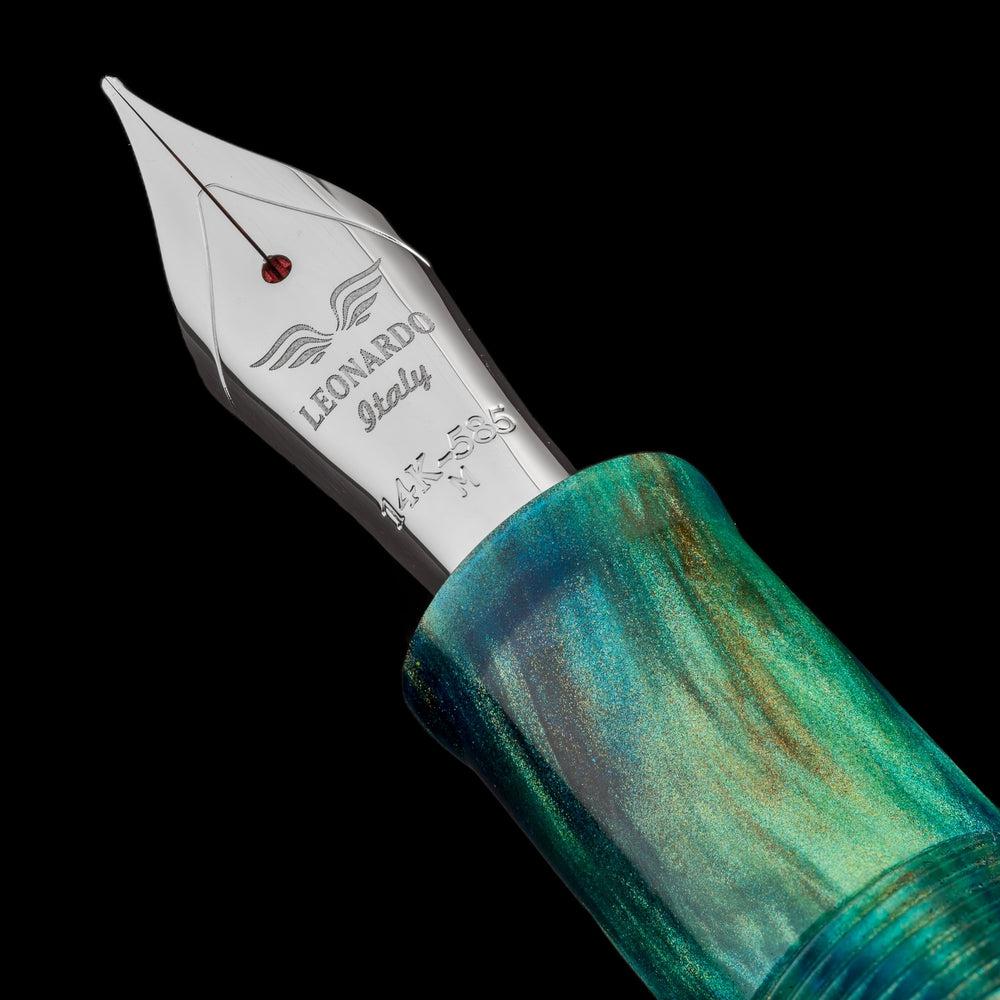 Leonardo × @micahfinds Revival (Copper Patina) 14K Gold Fountain Pen - Image 6
