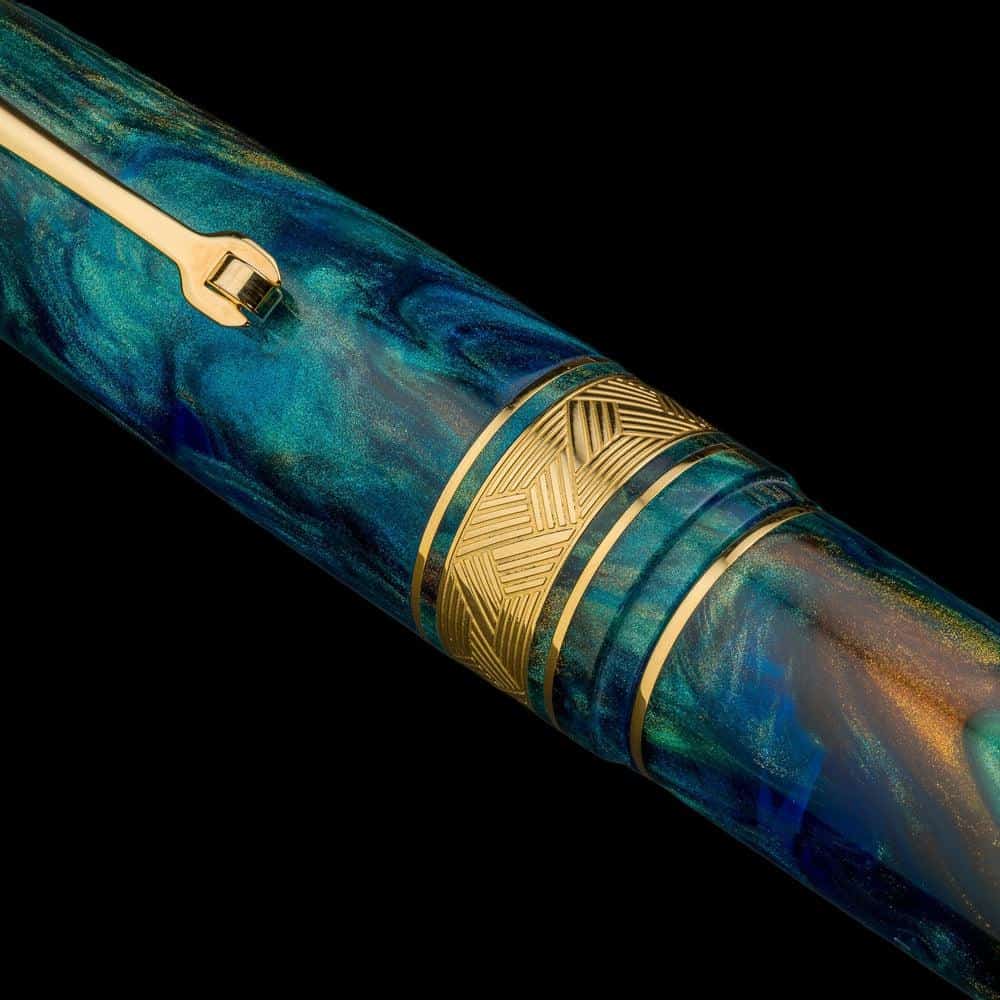 Leonardo × @micahfinds Revival (Copper Patina) 14K Gold Fountain Pen - Image 9