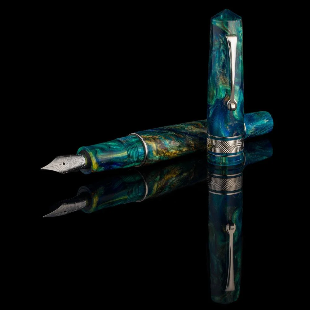 Leonardo × @micahfinds Revival (Copper Patina) Fountain Pen - Image 10