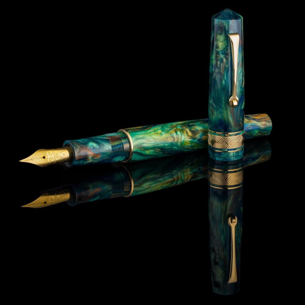 Leonardo × @micahfinds Revival (Copper Patina) Fountain Pen - Image 8